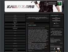 Tablet Screenshot of kaulitz.org